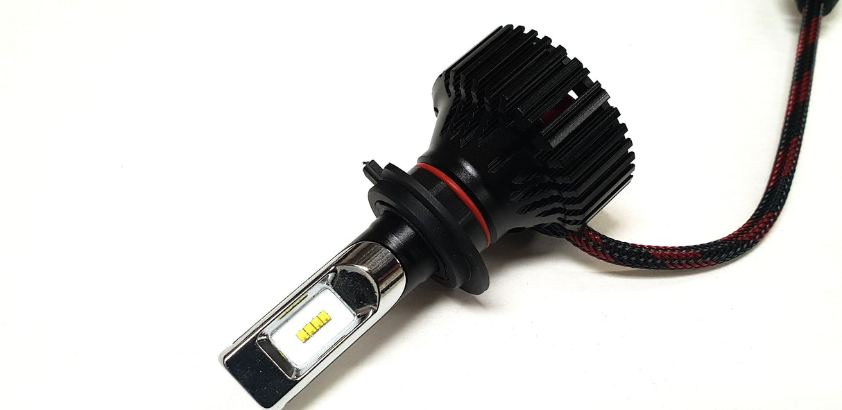 PATHFINDERH7 Fan Heatsink Headlight High Performance Tri-Led BulbH7F3-B