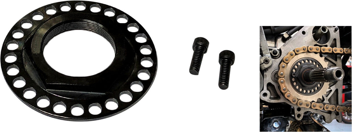 HARDDRIVE Sprocket Lock Nut Kit `93-Up Xl `93-06 Bt 346090