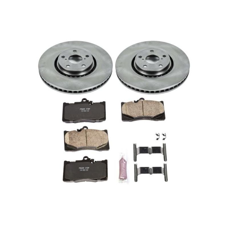 Power Stop 07-11 Lexus GS350 Front Autospecialty Brake Kit