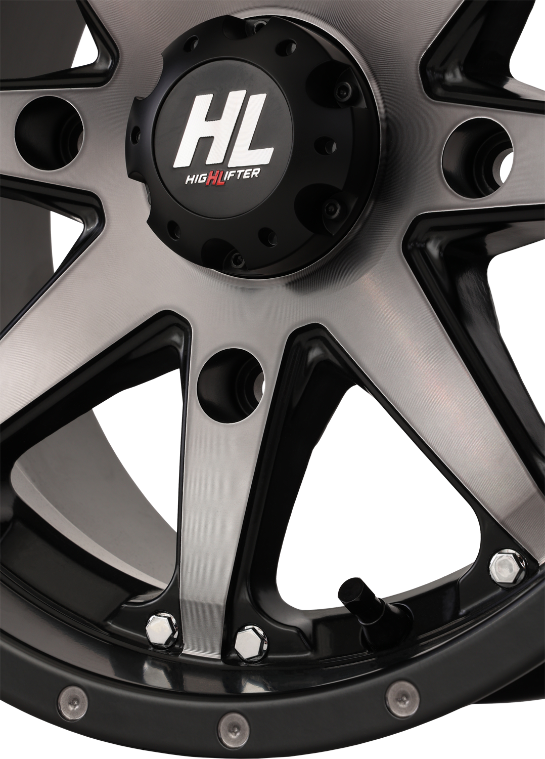 HIGH LIFTER Wheel - HL10 - Front/Rear - Matte Black/Smoke - 14x7 - 4/137 - 5+2 (+30 mm) 14HL10-1637