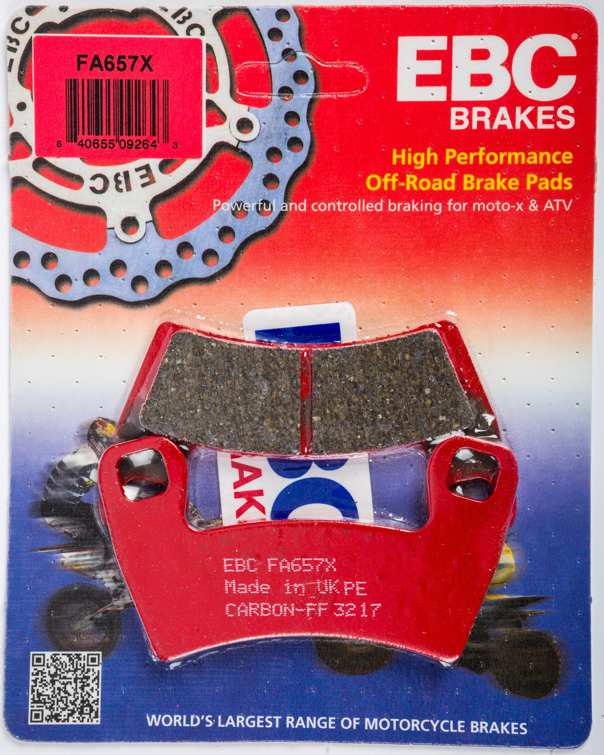 EBC Brake Pads Fa657x Carbon X Series FA657X