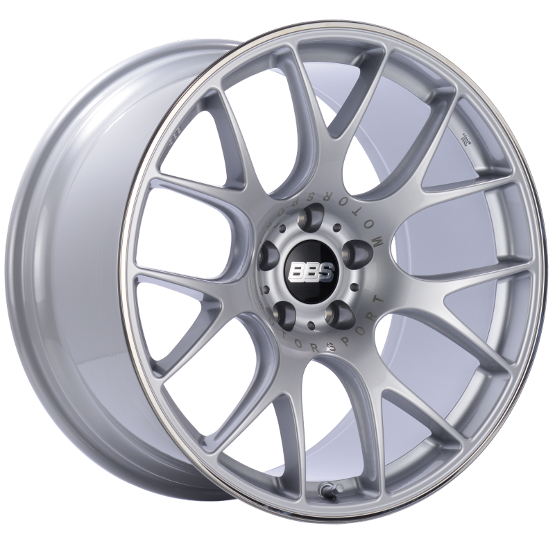 BBS CH-R 20x10.5 5x120 ET24 Brilliant Silver Polished Rim Protector Wheel -82mm PFS/Clip Required CH101SPO