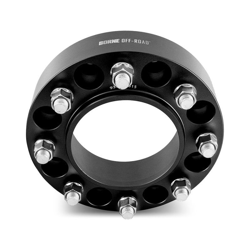 Borne Off-Road Wheel Spacers - 8X170 - 125 - 50mm - M14 - Black