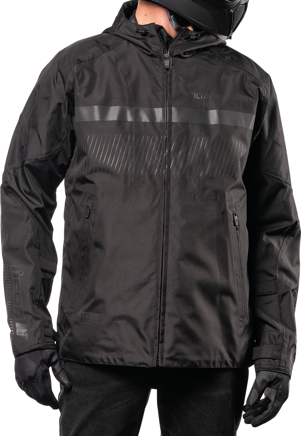 ICON PDX3™ Jacket - Black - Large 2820-5811