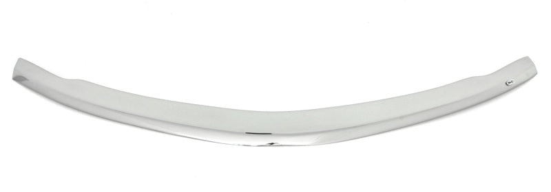 AVS 16-18 Chevy Malibu (Fascia Mount) Aeroskin Low Profile Hood Shield - Chrome 620053