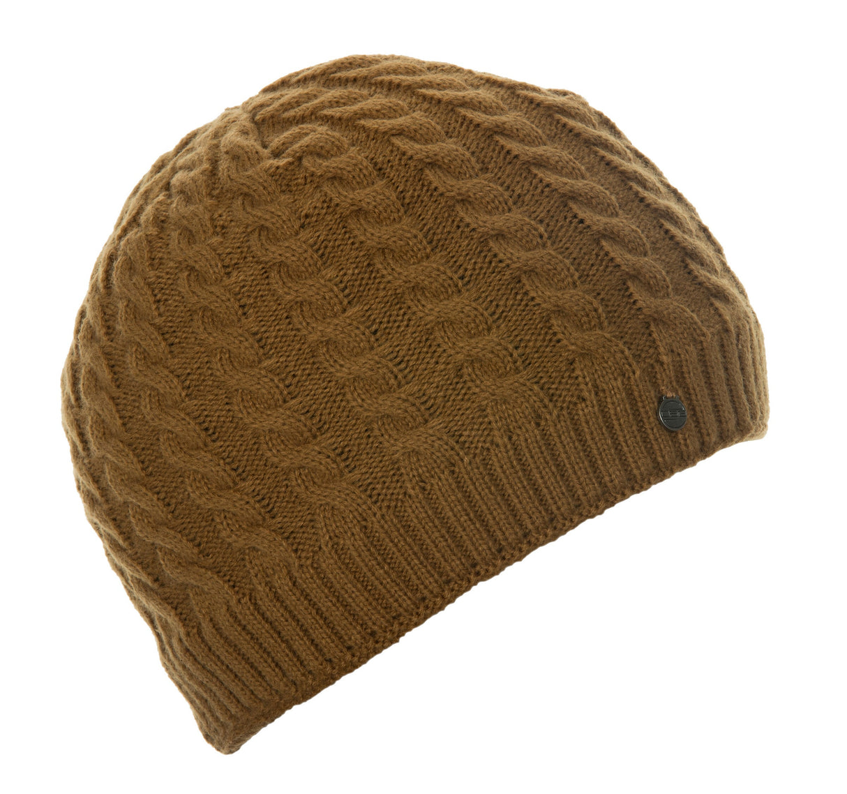 DSG Cable Knit Beanie Tan O/S 99234