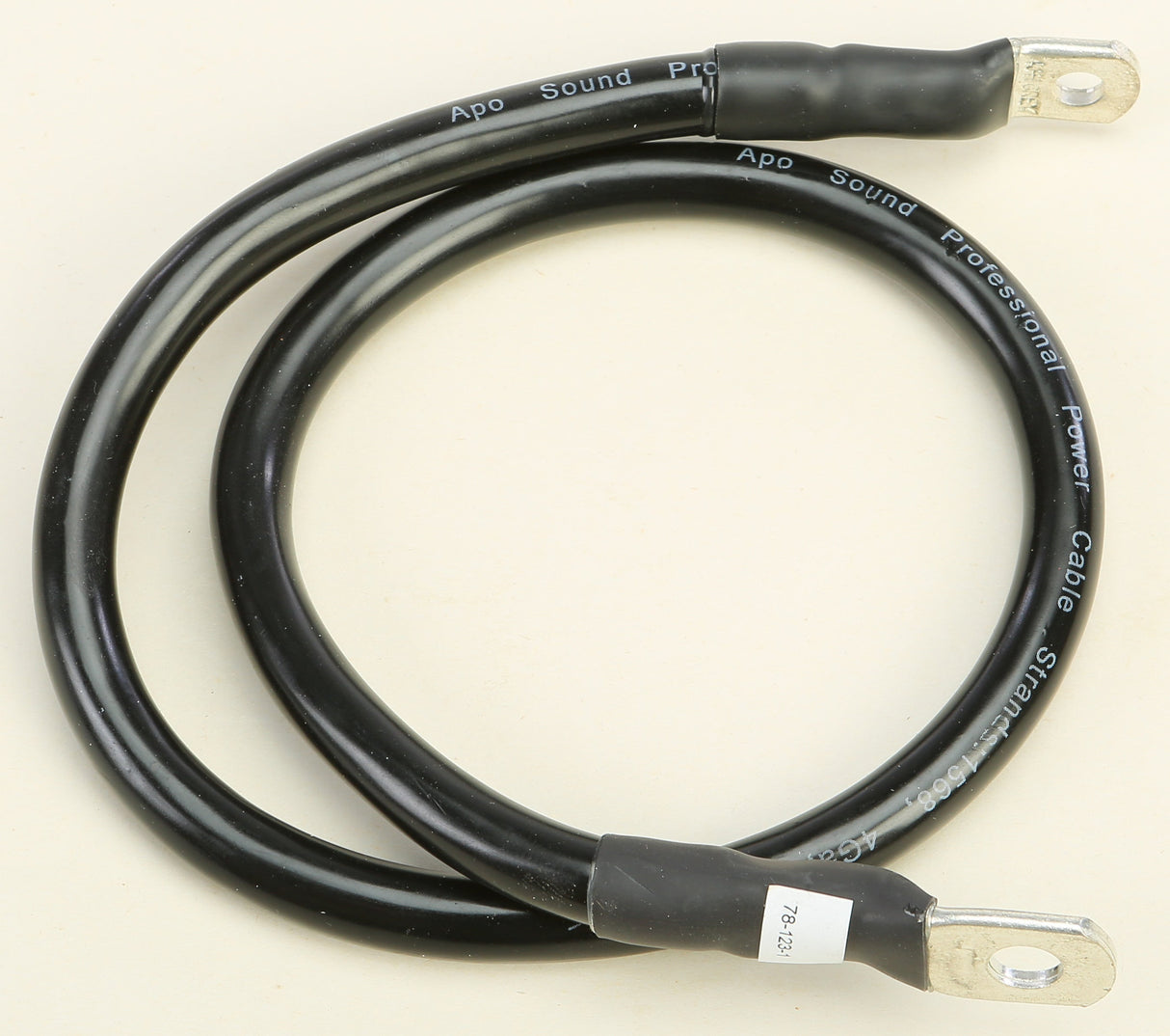 ALL BALLS Battery Cable Black 23" 78-123-1