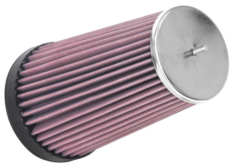 K&N Universal Clamp-On Air Filter 2-3/4in Flange 3-1/2in T 8-1/4in Height RC-5291