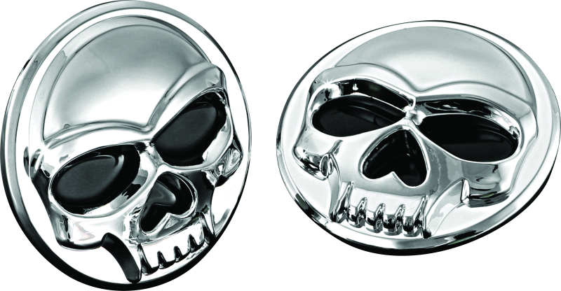 Kuryakyn Universal Zombie Medallions 2in Diameter Chrome 1491