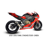 Austin Racing CBR1000RR 2008 - 2025 GP1/GP2 DE CAT RACE EXHAUST SYSTEM AR56