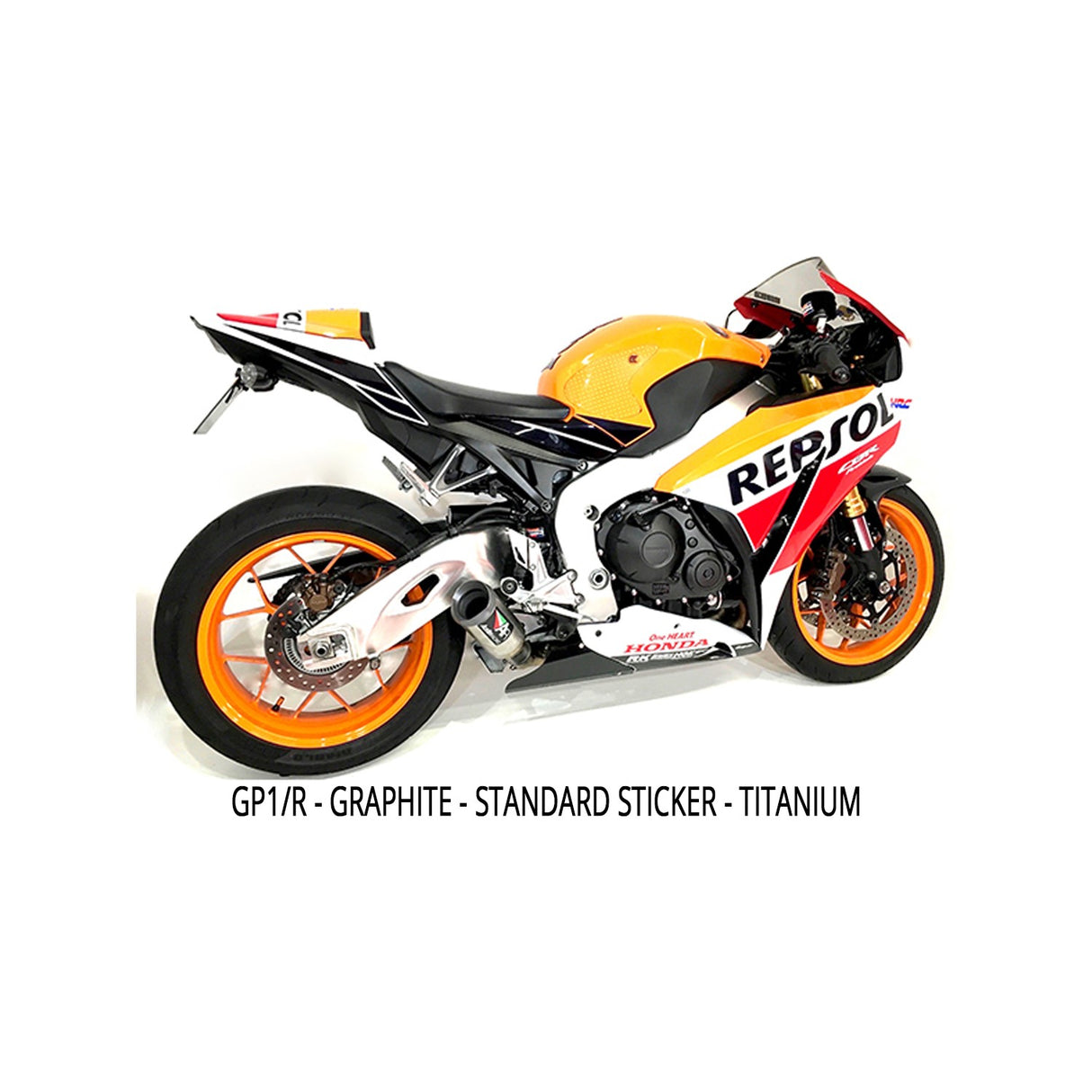 Austin Racing CBR1000RR 2008 - 2025 GP3 DE-CAT RACE EXHAUST SYSTEM AR89