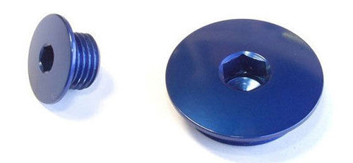 WORKS Engine Plug Blue 24-490