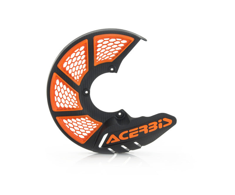 Acerbis X-Brake Vented Disc Cover - Black/16 Orange 2449495229