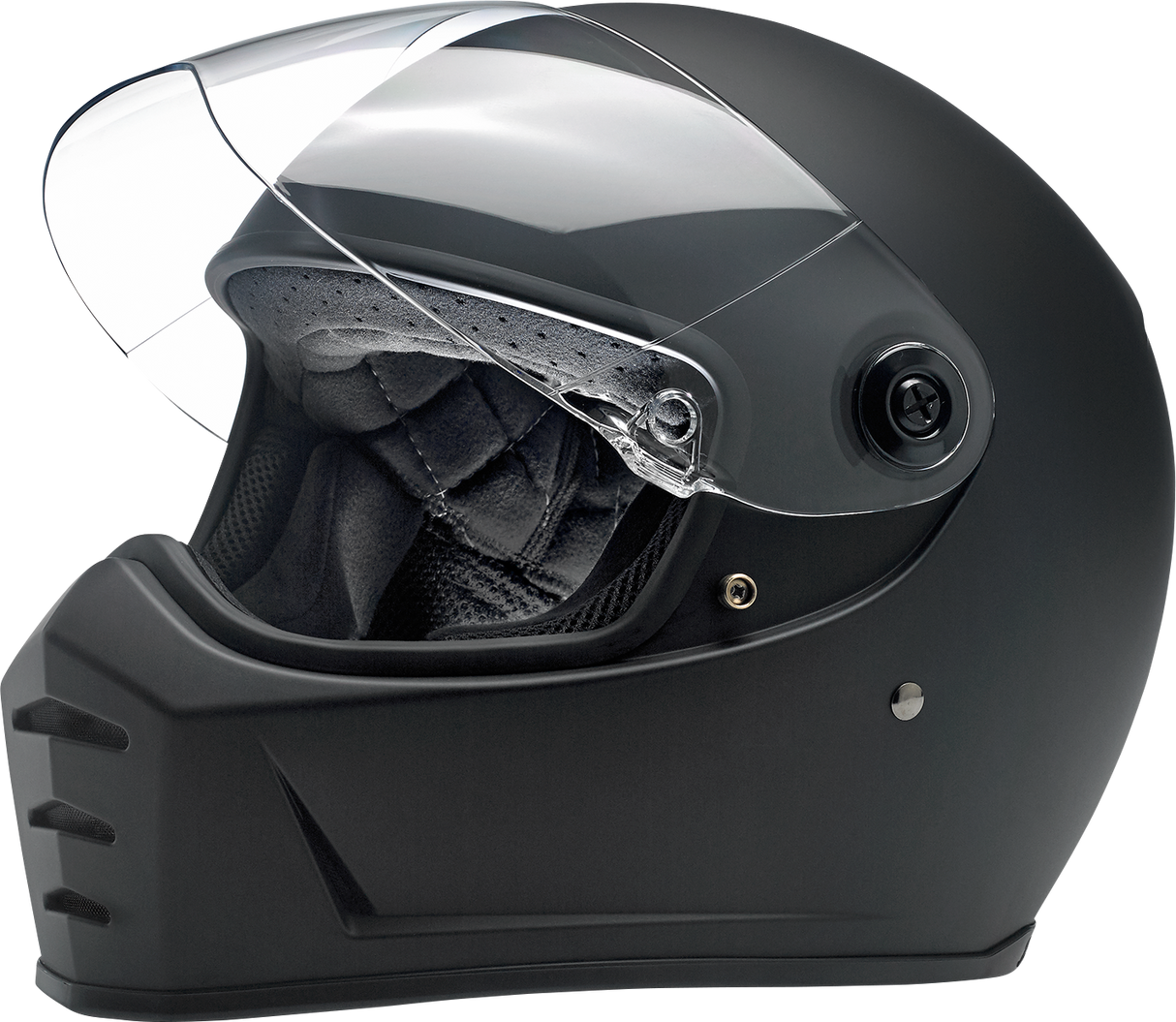 BILTWELL Lane Splitter Helmet - Flat Black - XL 1004-201-105