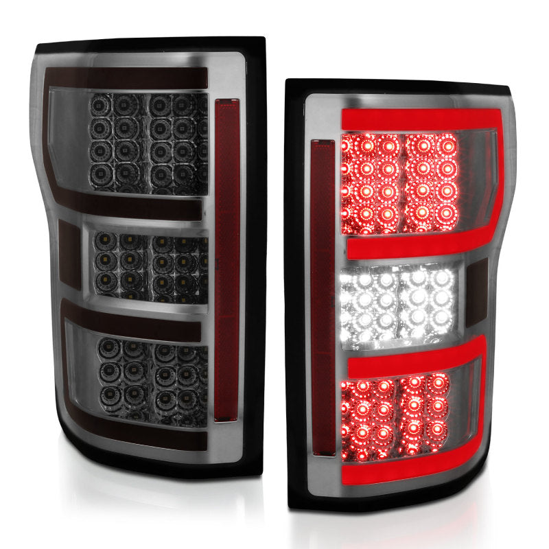 ANZO 18-19 Ford F-150 LED Taillights Smoke 321339