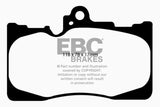 EBC 07-08 Lexus GS350 3.5 RWD Greenstuff Front Brake Pads DP21589