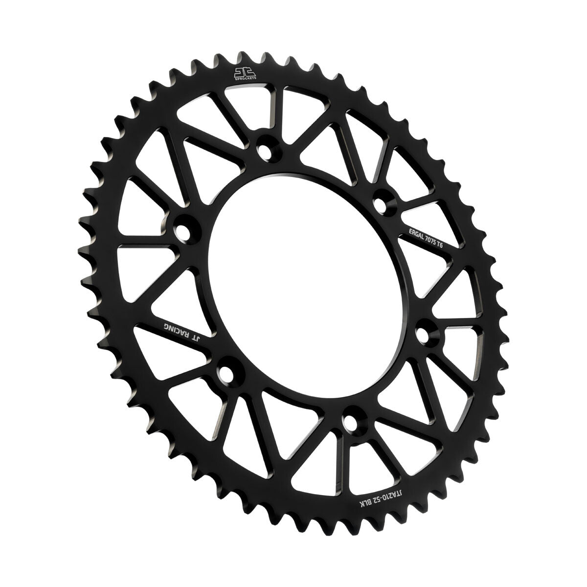 JTRear Racelite Sprocket Alum 52t-520 Blk Beta/HonJTA210.52BLK