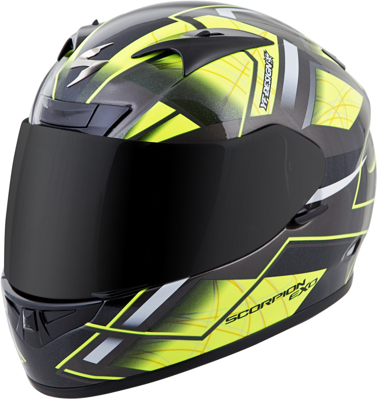 SCORPION EXO Exo-R710 Full-Face Helmet Fuji Neon Xl 71-4316