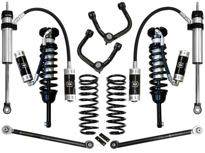 ICON 03-09 Toyota 4Runner/FJ 0-3.5in Stage 5 Suspension System w/Tubular Uca K53055T