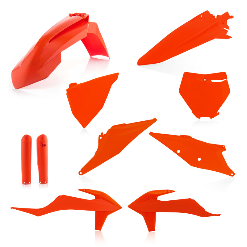 Acerbis 19-22 KTM 125-450 SX/ SX-F/ XC-F/ XC/ XC-tpi Full Plastic Kit - 16 Orange 2726495226