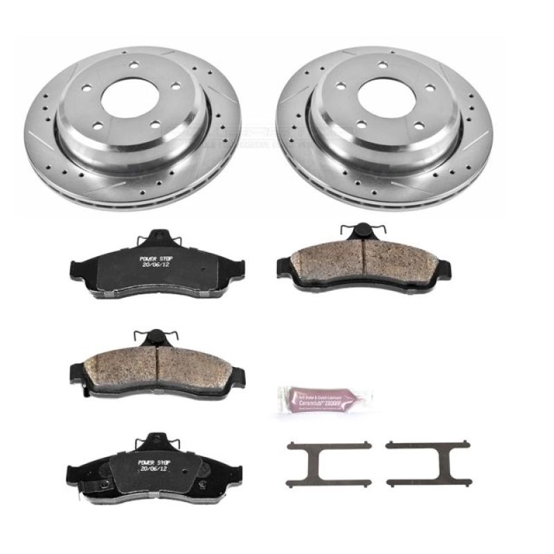 Power Stop 94-96 Chevrolet Caprice Rear Z23 Evolution Sport Brake Kit