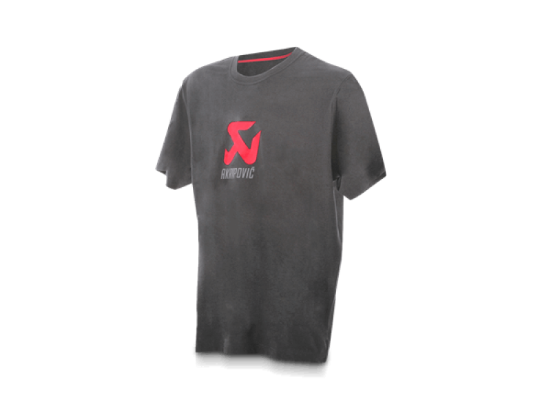 Akrapovic Mens Logo Grey T-Shirt - S 801219