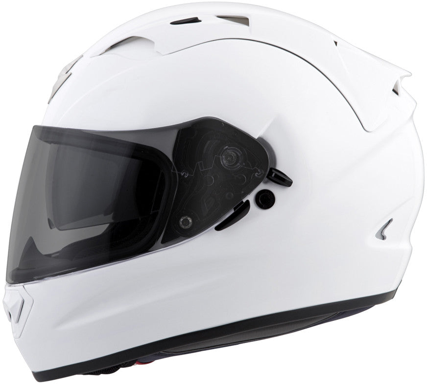 SCORPION EXO Exo-T1200 Full Face Helmet Gloss White Md T12-0054