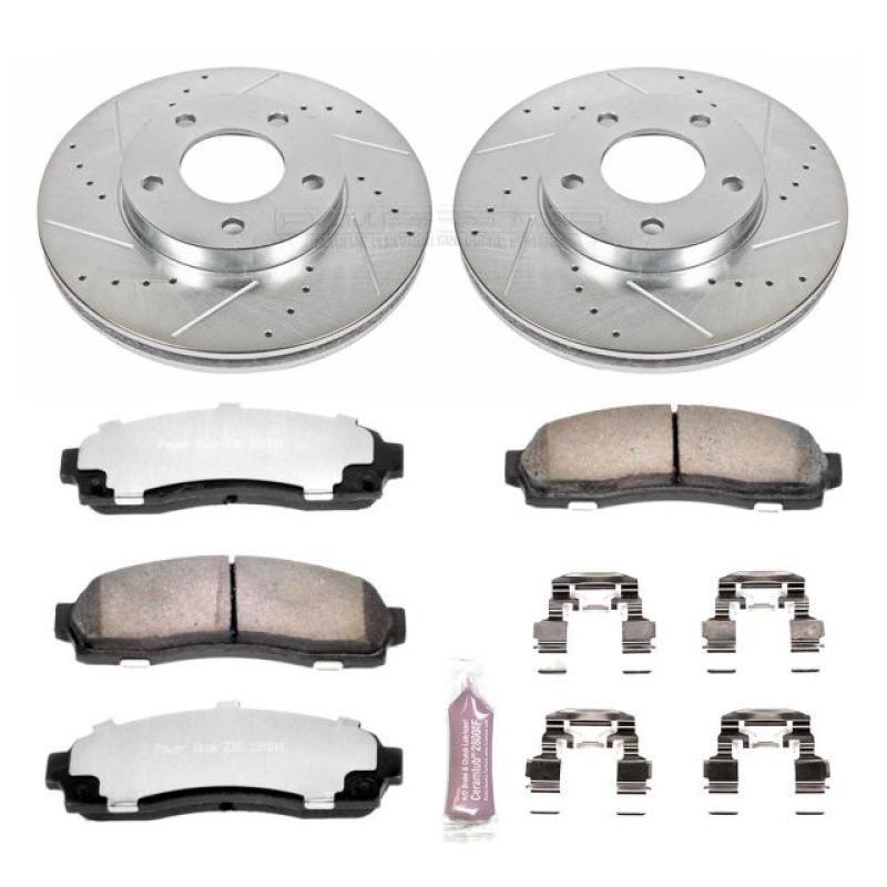 Power Stop 01-07 Ford Escape Front Z36 Truck & Tow Brake Kit