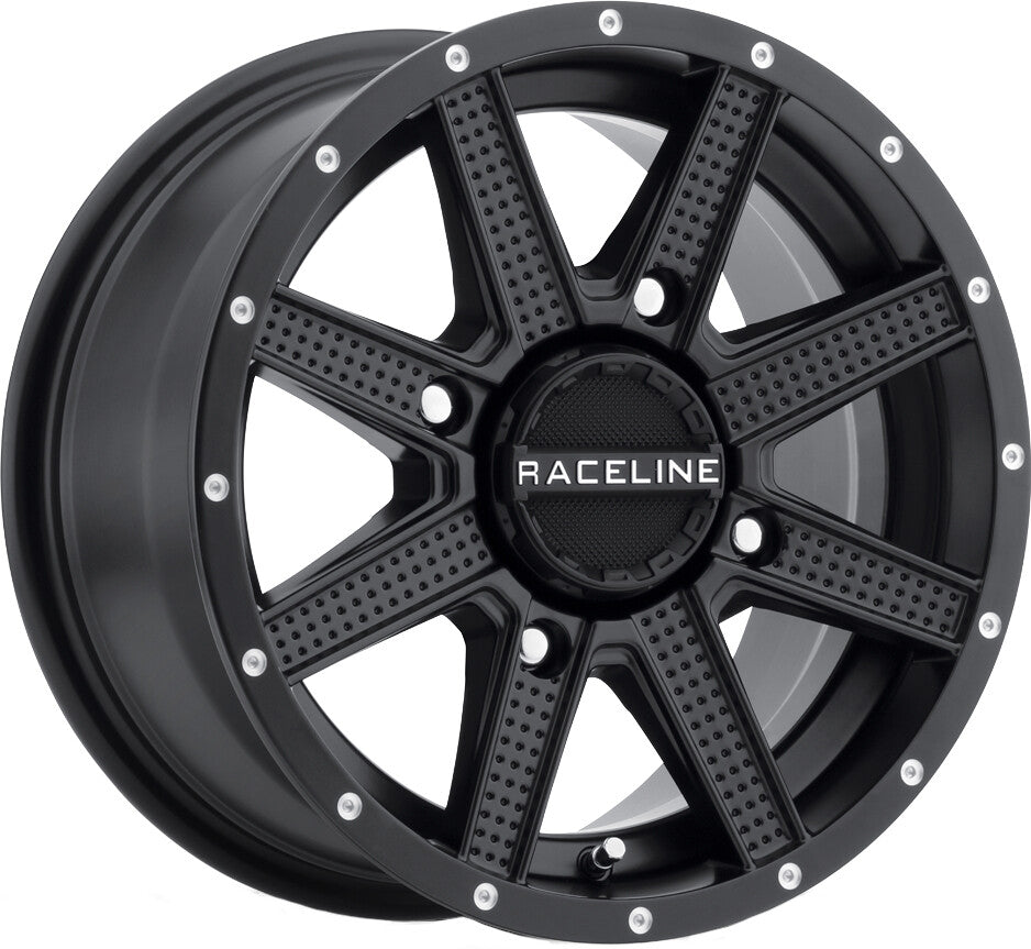 RACELINE Hostage Wheel 12x7 4/110 5+2 (+10mm) Black A92B-27011+10