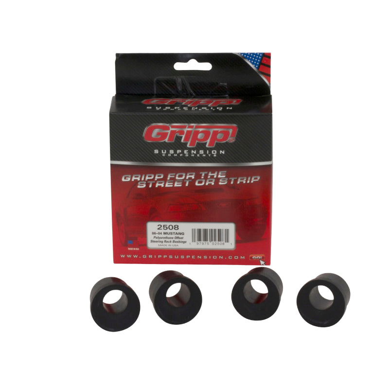 BBK 86-04 Mustang Offset Polyurethane Steering Rack Bushings (4pc) 2508