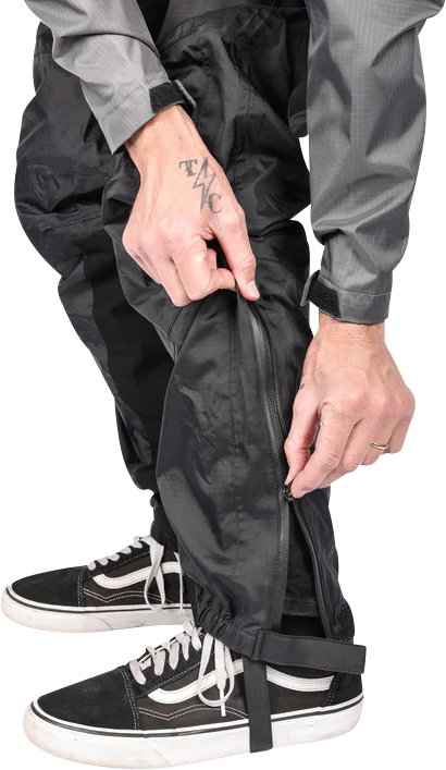 THRASHIN SUPPLY CO. Mission Rain Pants - Black - S/M TMJ-08-08