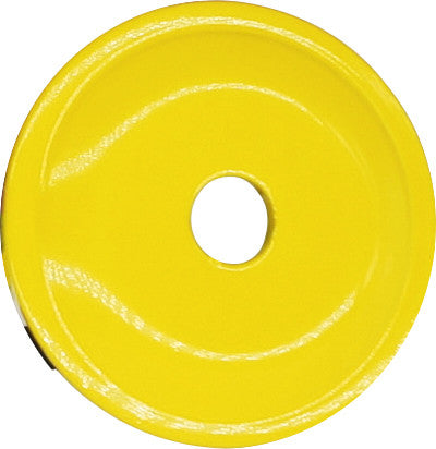 WOODYS Round Grand Digger Support Plates 48/Pk Yellow ARG-3800-48