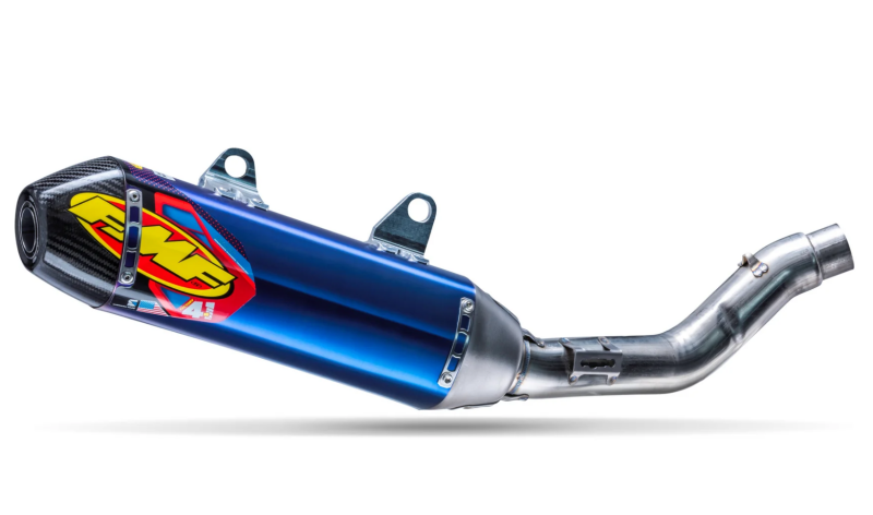 FMF Racing YFZ450 Factory 4.1 S/O Anodized Titanium Muffler 044400