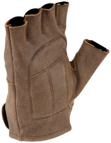 Kuryakyn By River Road Buster Vintage Shorty Gloves Black - XL