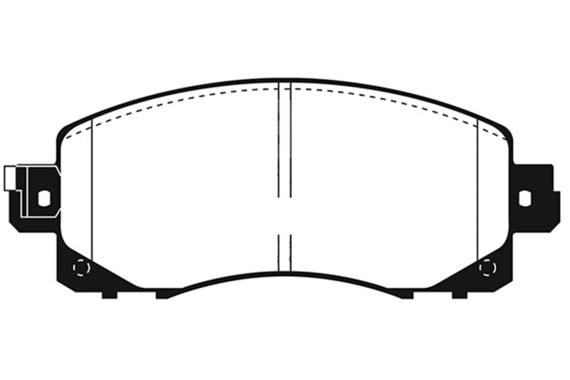 EBC 2018+ Subaru Crosstrek Greenstuff Front Brake Pads DP22330