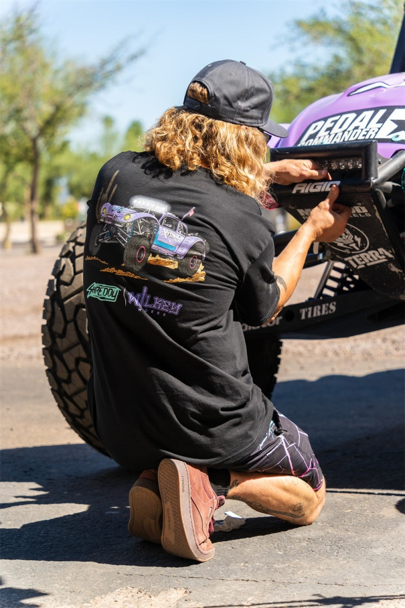 Rigid Industries x SHREDDY 360-Series 6in Lights w/Wt Bcklght (2) + 6 Covers (2 Pink/2 Teal/2 Blk) 36204-SHREDDY