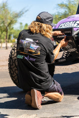 Rigid Industries x SHREDDY 360-Series 6in Lights w/Wt Bcklght (2) + 6 Covers (2 Pink/2 Teal/2 Blk) 36204-SHREDDY