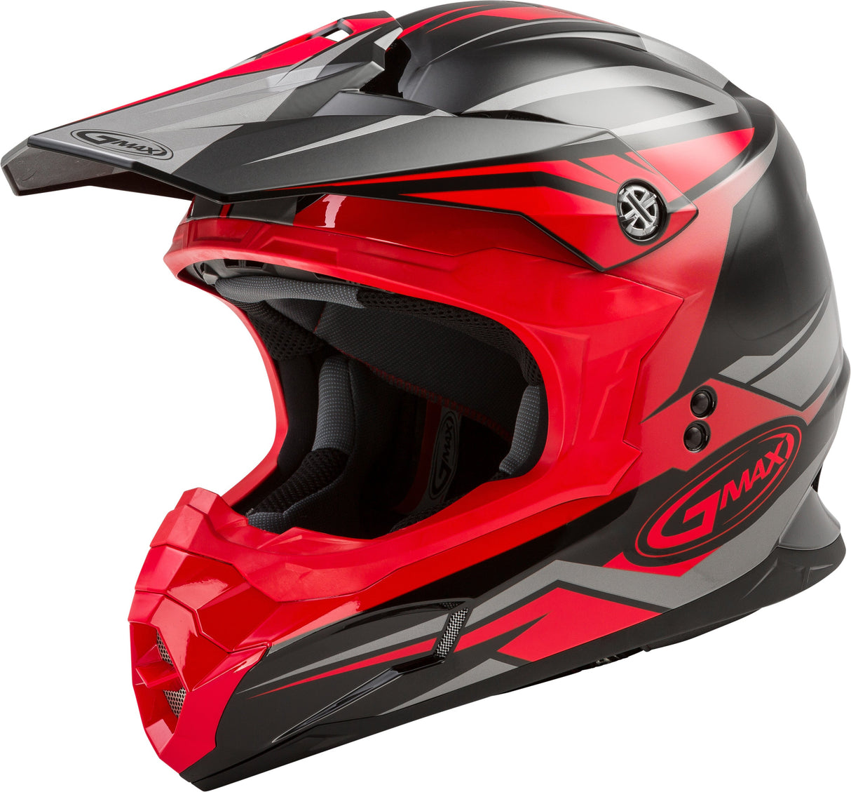 GMAX Mx-86 Off-Road Revoke Helmet Black/Red Xs G3866033