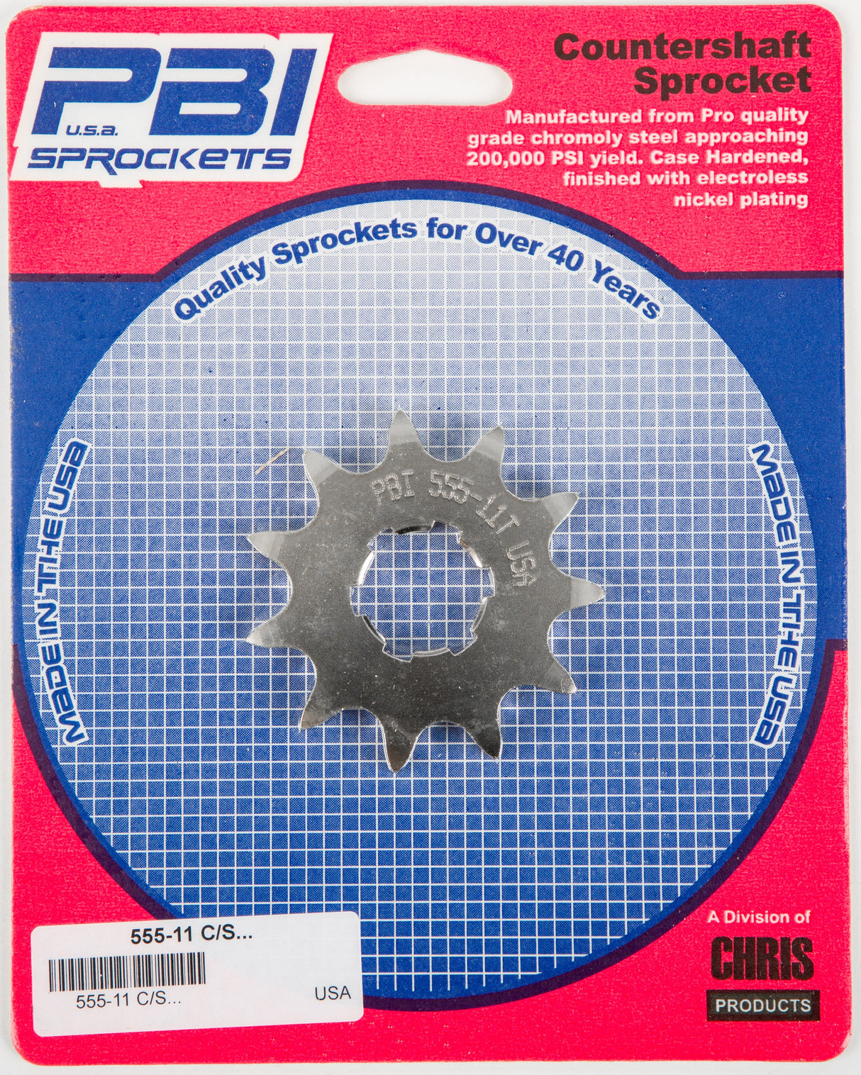 PBIFront Cs Sprocket Steel 11t-520 Kaw/Suz/Yam555-11