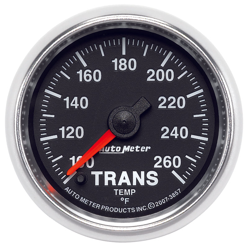 Autometer GS 100-260 degree Electronic Trans Temperature Gauge 3857