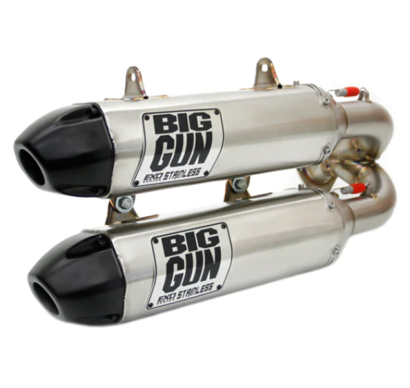 Big Gun 15-23 Polaris RZR XP 1000/RZR XP 4 1000 EXO Stainless Dual Slip On Exhaust 14-7962