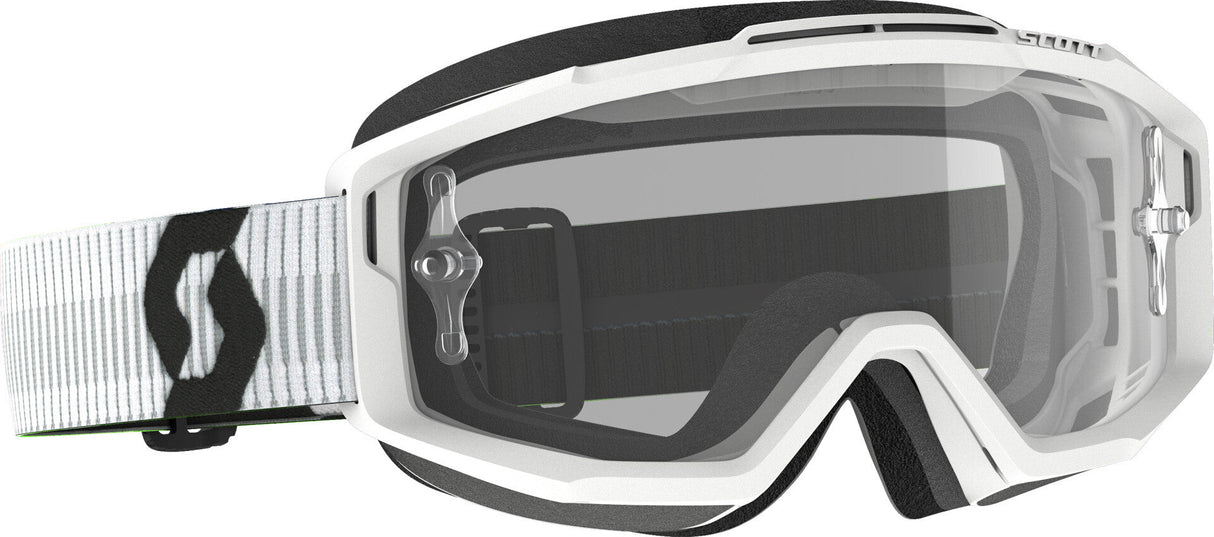 SCOTT Split Otg Goggle White W/Clear Works Lens 285537-0002113