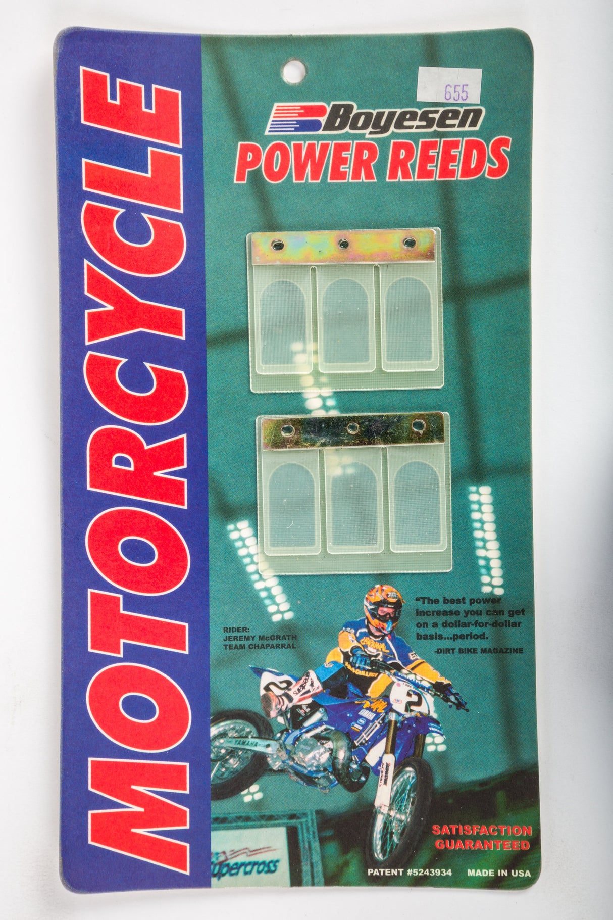 BOYESEN Motorcycle Reeds 655