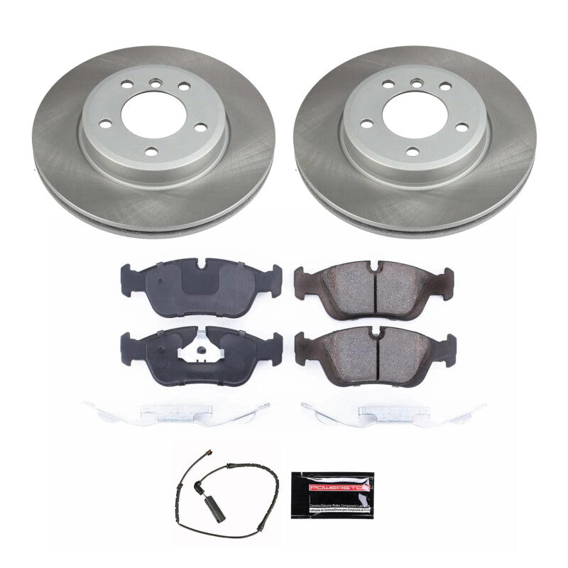 Power Stop 03-08 BMW Z4 Front Semi-Coated Rotor Kit