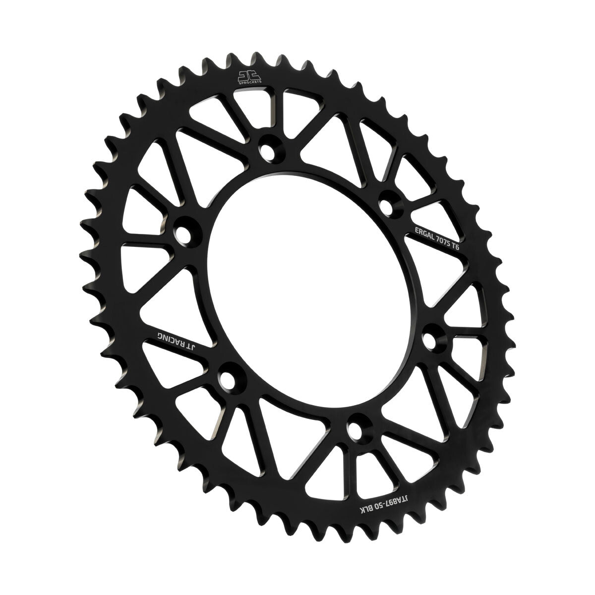 JTRear Racelite Sprocket Alum 50t-520 Blk Hus/Husq/KtmJTA897.50BLK