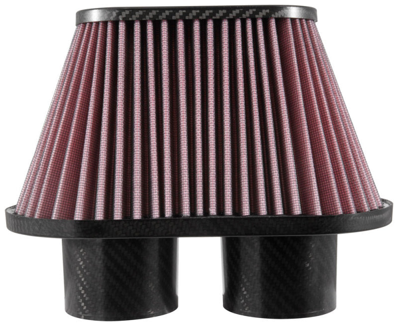 K&N Universal Air Filter - 3in Dual Flange / 10x5.125in Base / 6.375x3.0625in Top / 5.5in Height RP-6101