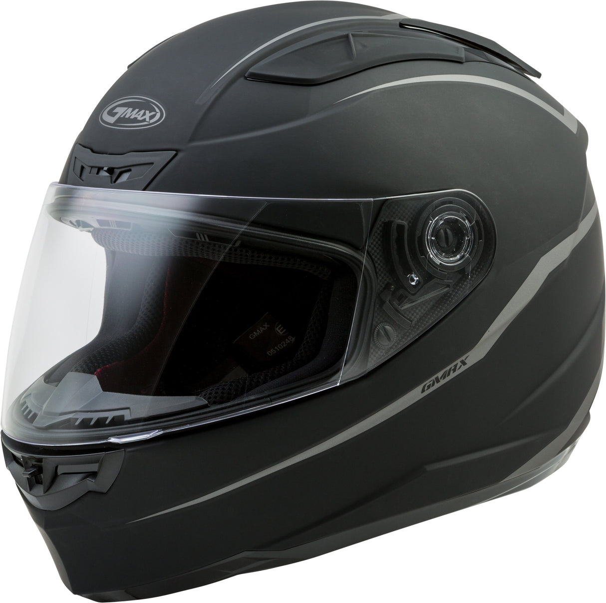 GMAX Ff-88 Full-Face Precept Helmet Matte Black/Grey Xs G1884073