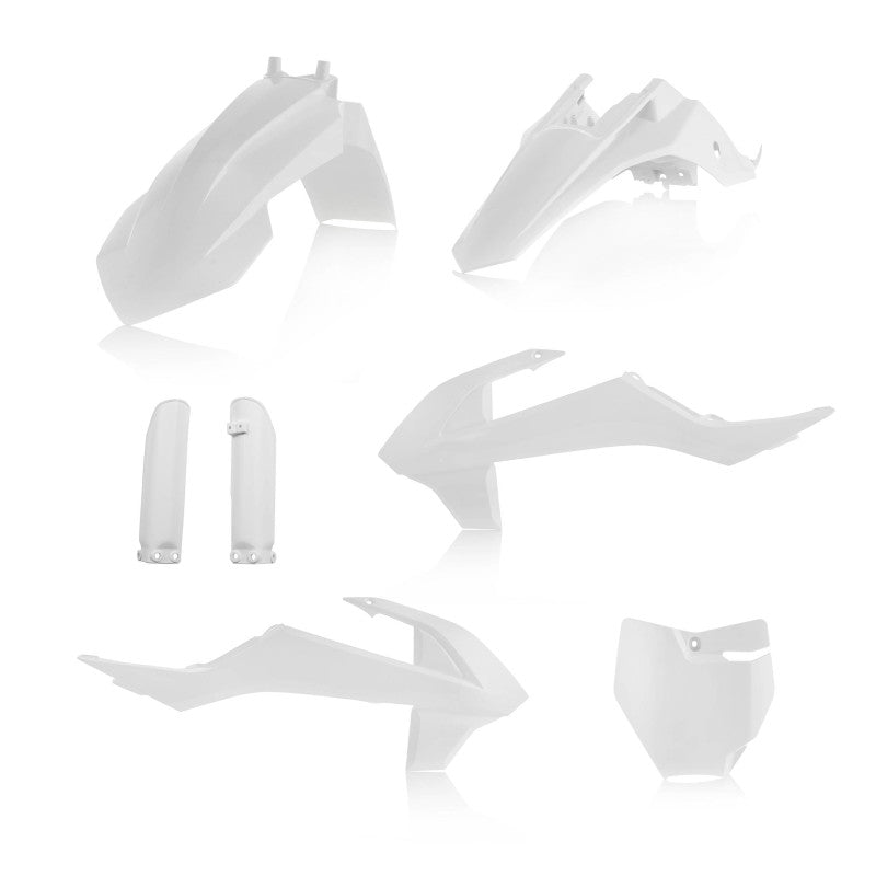 Acerbis 16-18 KTM SX65 (Does Not Include Airbox Cover) Full Plastic Kit - White