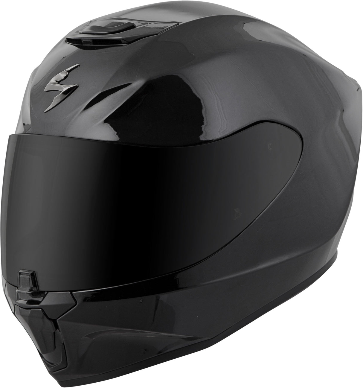 SCORPION EXO Exo-R420 Full-Face Helmet Gloss Black Md 42-0034