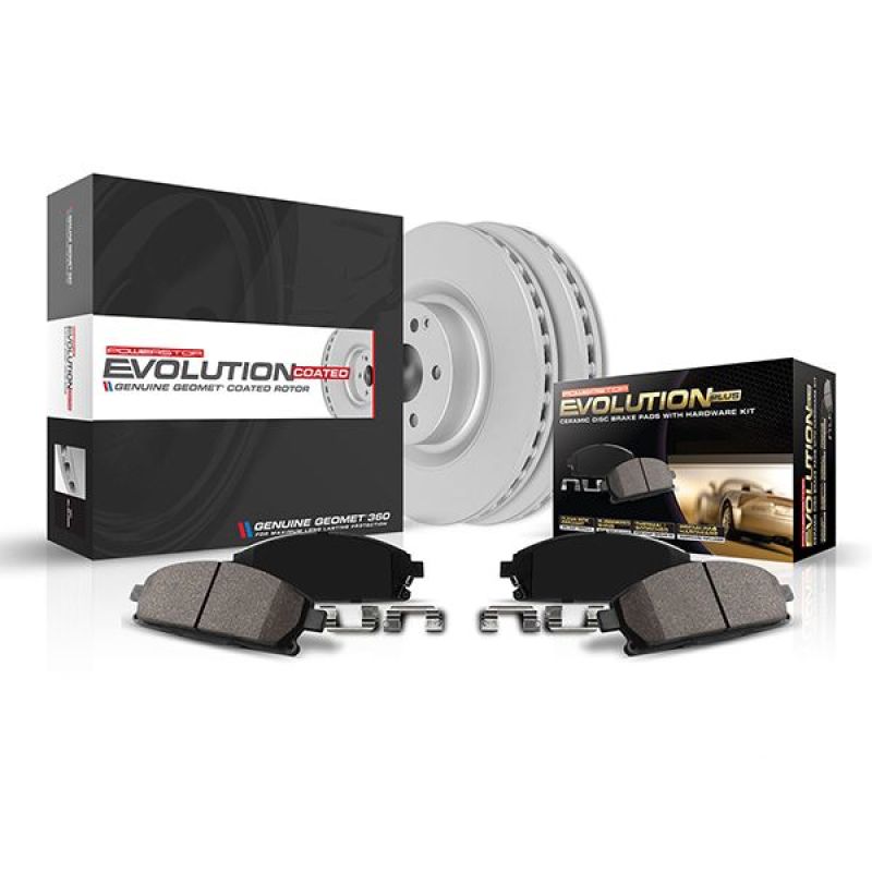 Power Stop 2021 Nissan Kicks Rear Z17 Coated Brake Kit